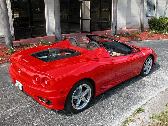 Ferrari 360 red